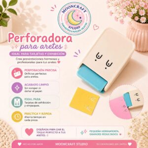 Perforadora para Tarjetas de Aretes