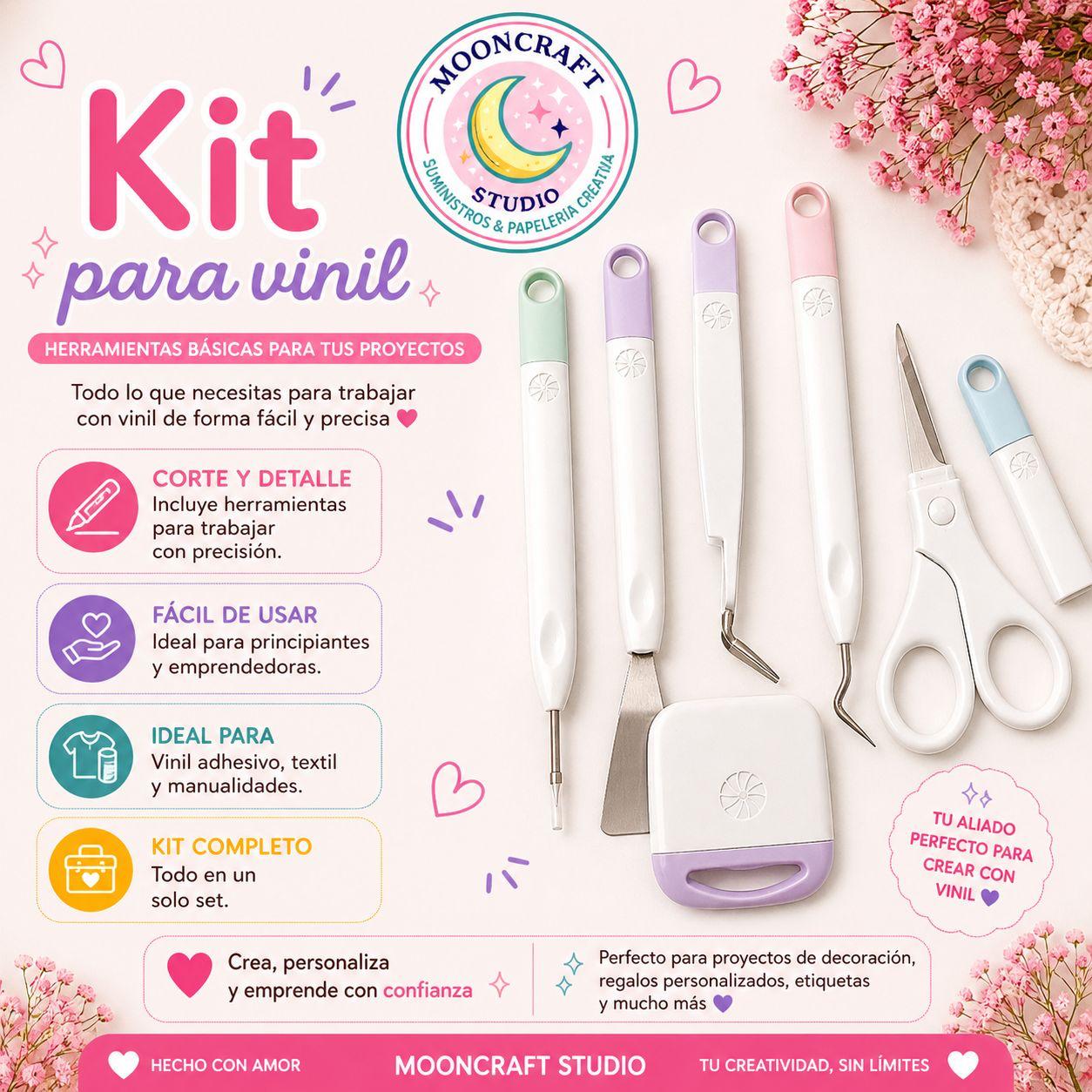 Kit para vinil 6 piezas