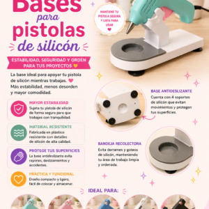 Bases para pistola de silicón